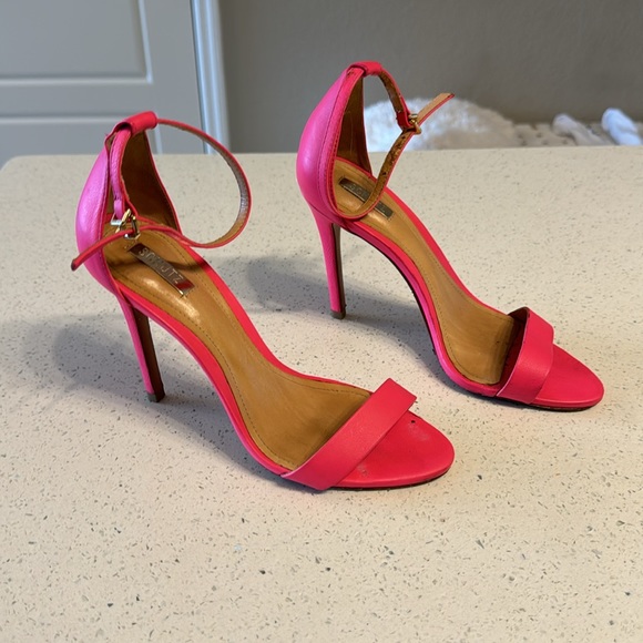 Hot Pink Schutz Heels - Picture 2 of 6